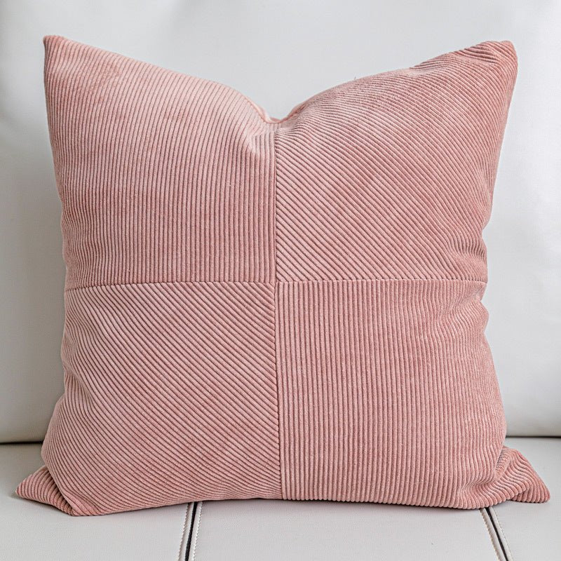 Pink Line Pillow Pillow bedroom beekindled