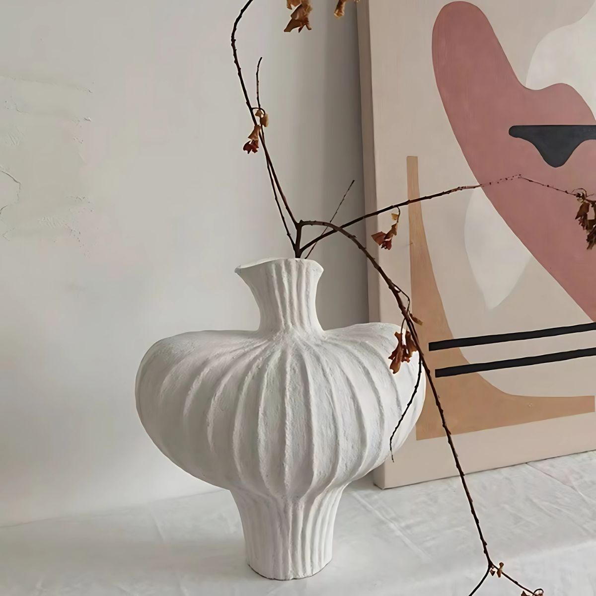 Pomegranate Vase - Vase - decor - livingroom - beekindled