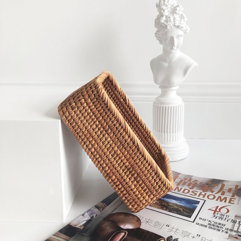 Rattan Basket - Basket - bathroom - bedroom - beekindled