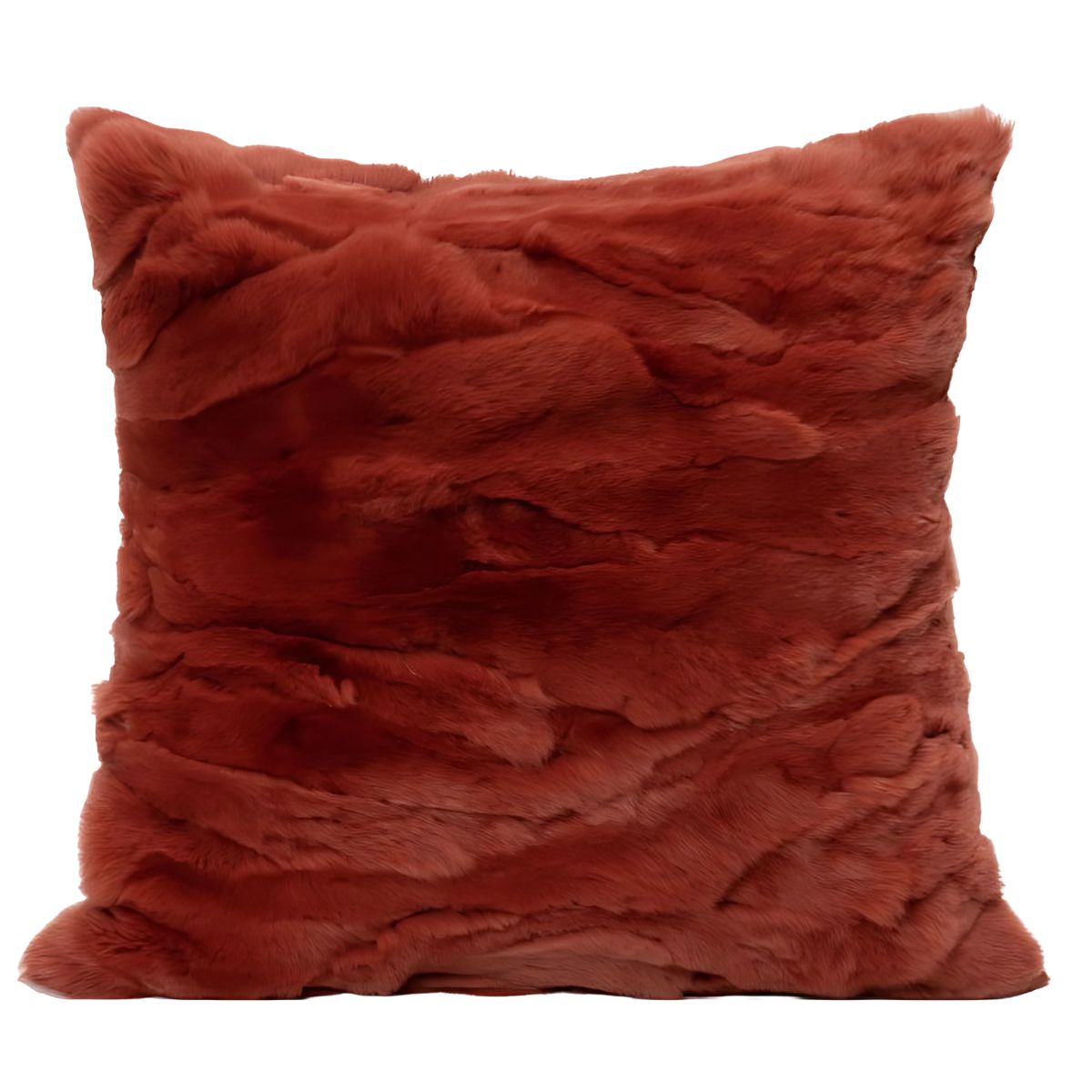 Red Plush Pillow - Pillow - bedroom - livingroom - beekindled