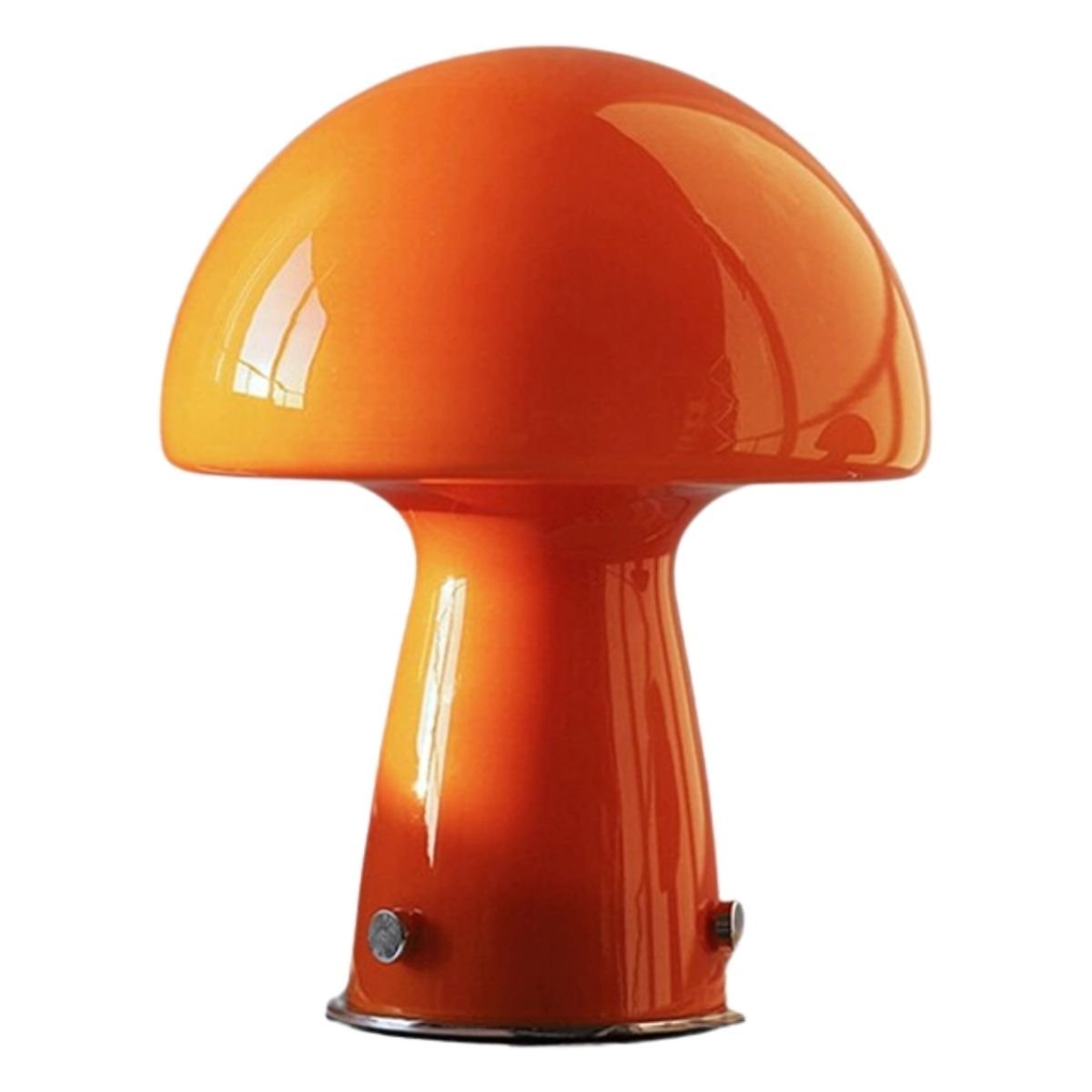 Retro Mushroom Lamp - Table Lamp - eclectic - entryway - beekindled