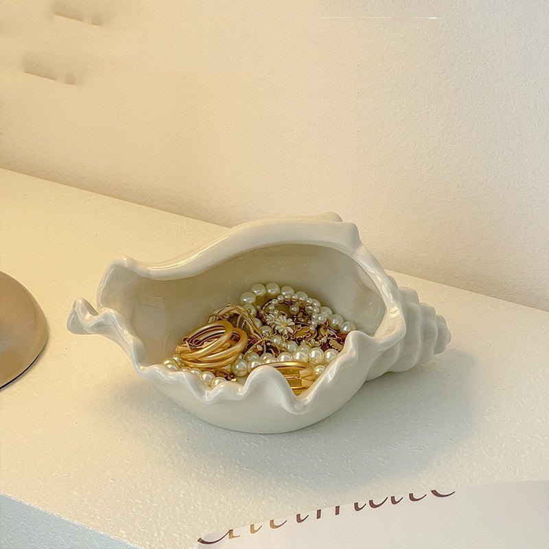 Shell Jewellery Tray - Trays - bathroom - bedroom - beekindled