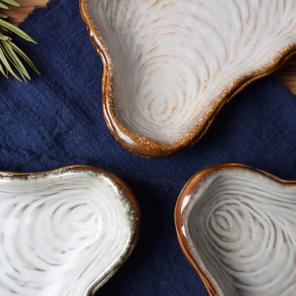 Shell Seafood Plate - Plates & Bowls - kitchen - beekindled