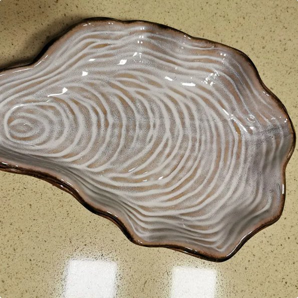 Shell Seafood Plate - Plates & Bowls - kitchen - beekindled