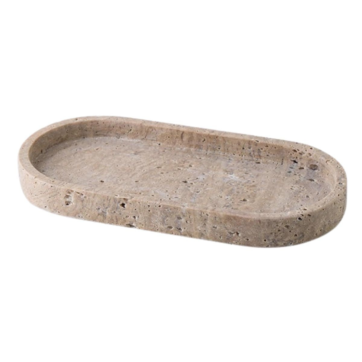 Stone Tray Trays Oval bathroom beekindled