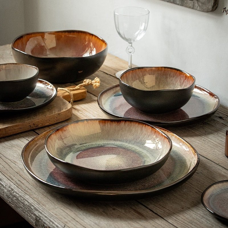 Stoneware Ceramic Tableware - Tableware - kitchen - beekindled