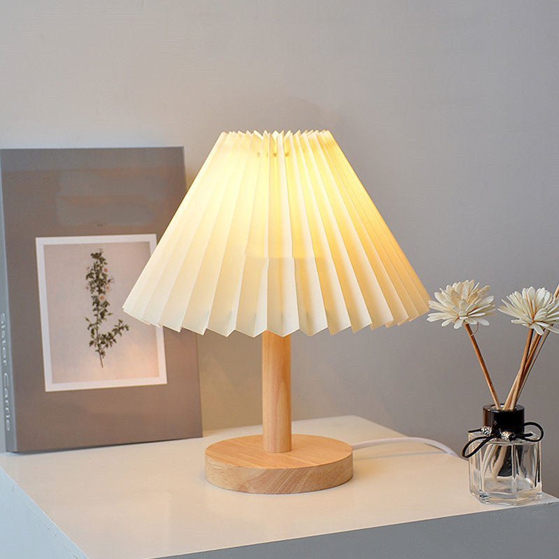 Wooden Table Lamp - Lamps - bedroom - lamp - beekindled