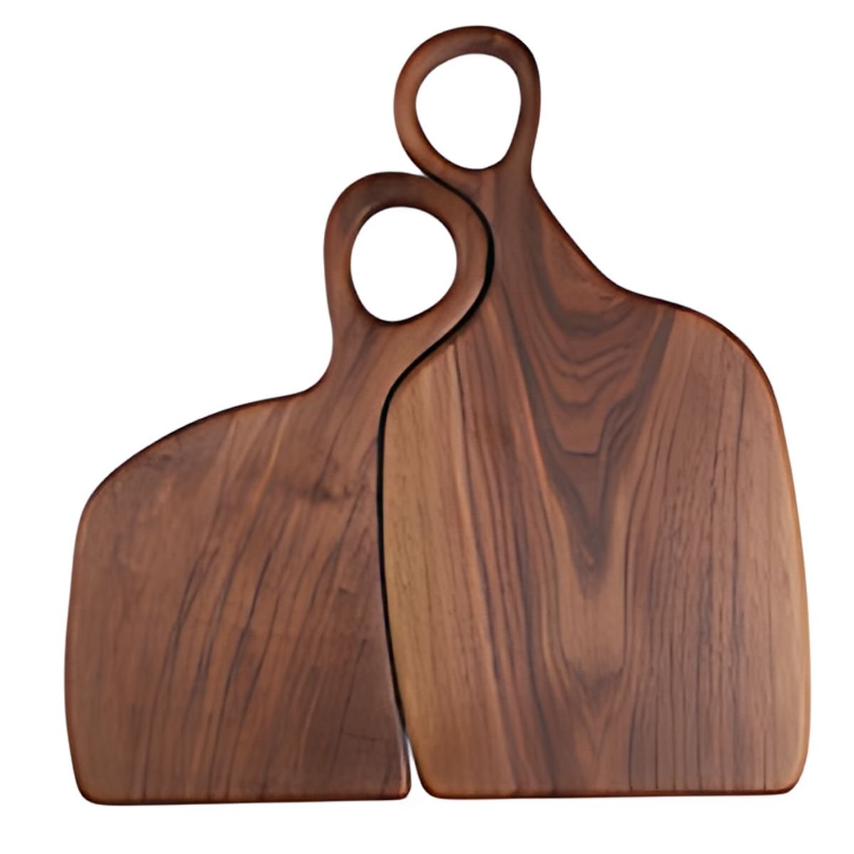 Walnut Wooden Board Set Trays kitchen beekindled