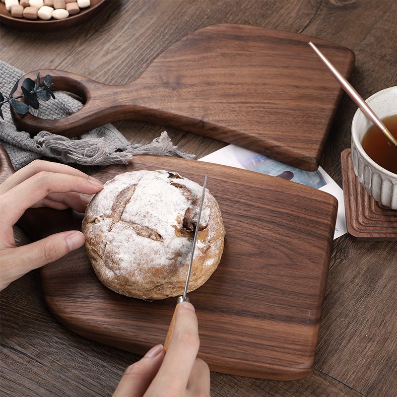 Walnut Wooden Board Set Trays kitchen beekindled