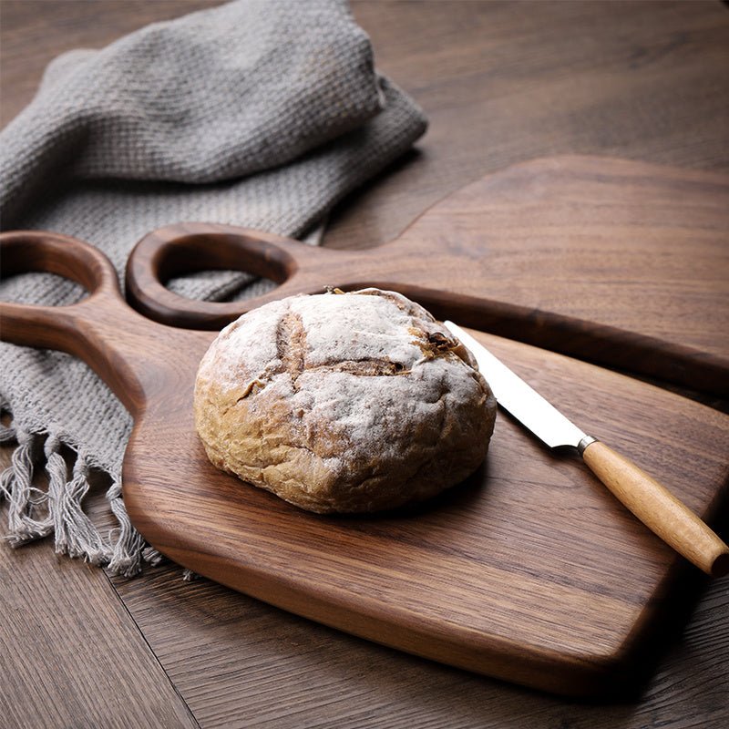 Walnut Wooden Board Set Trays kitchen beekindled