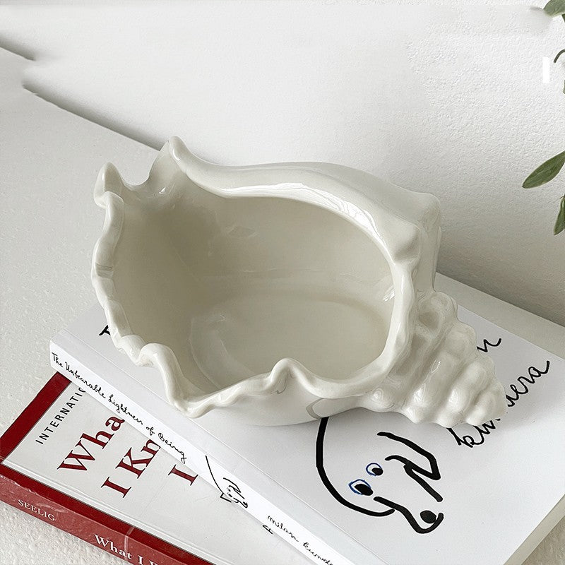 White Shell Jewellery Tray - Trays - bathroom - bedroom - beekindled