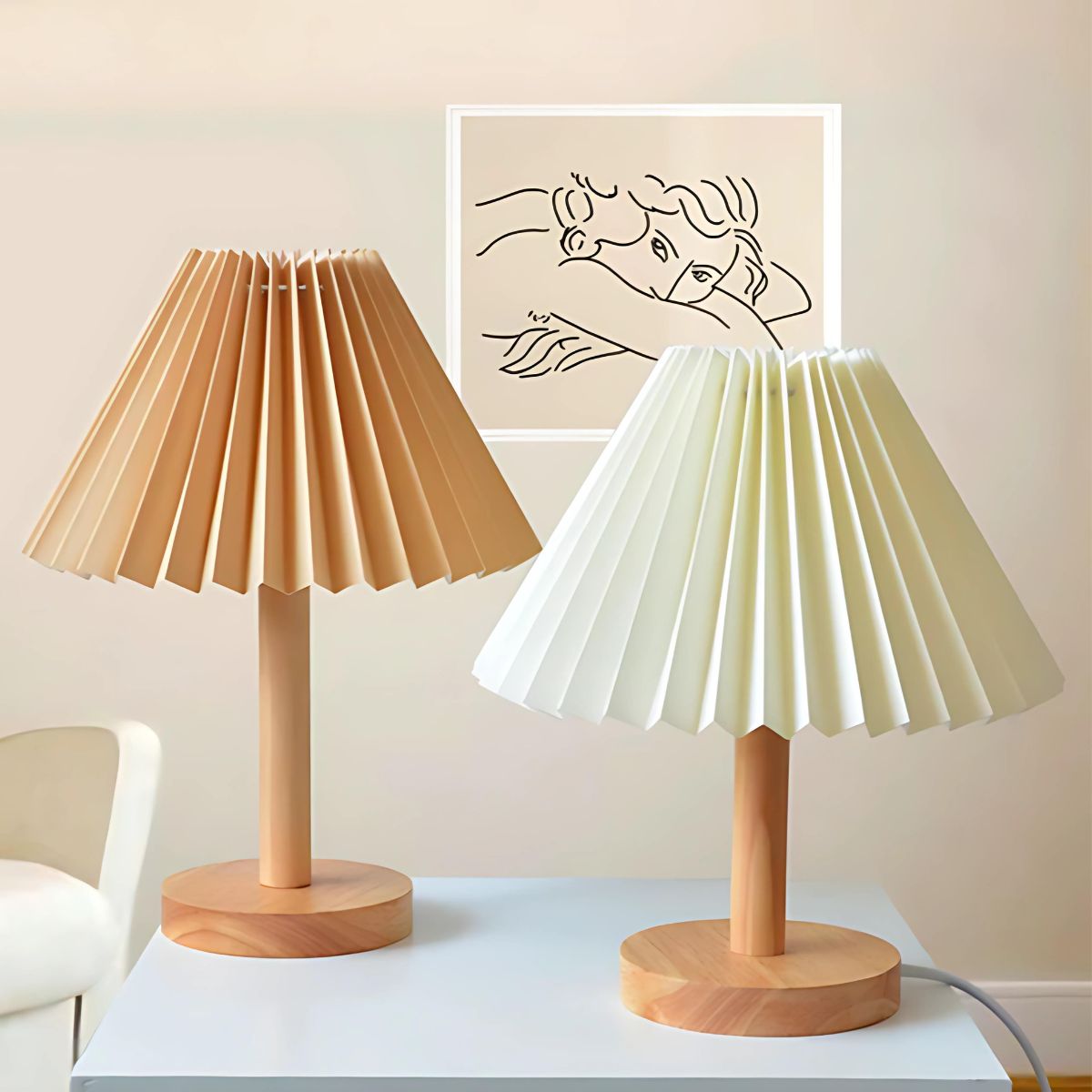 Wooden Table Lamp - Lamps - bedroom - lamp - beekindled