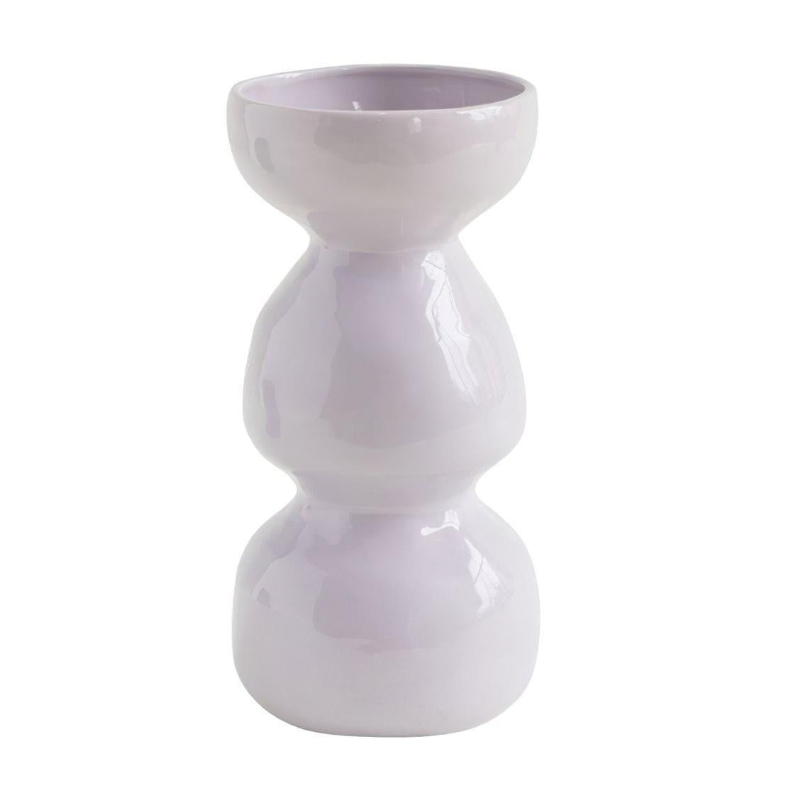 Pastel purple bubble candy vase