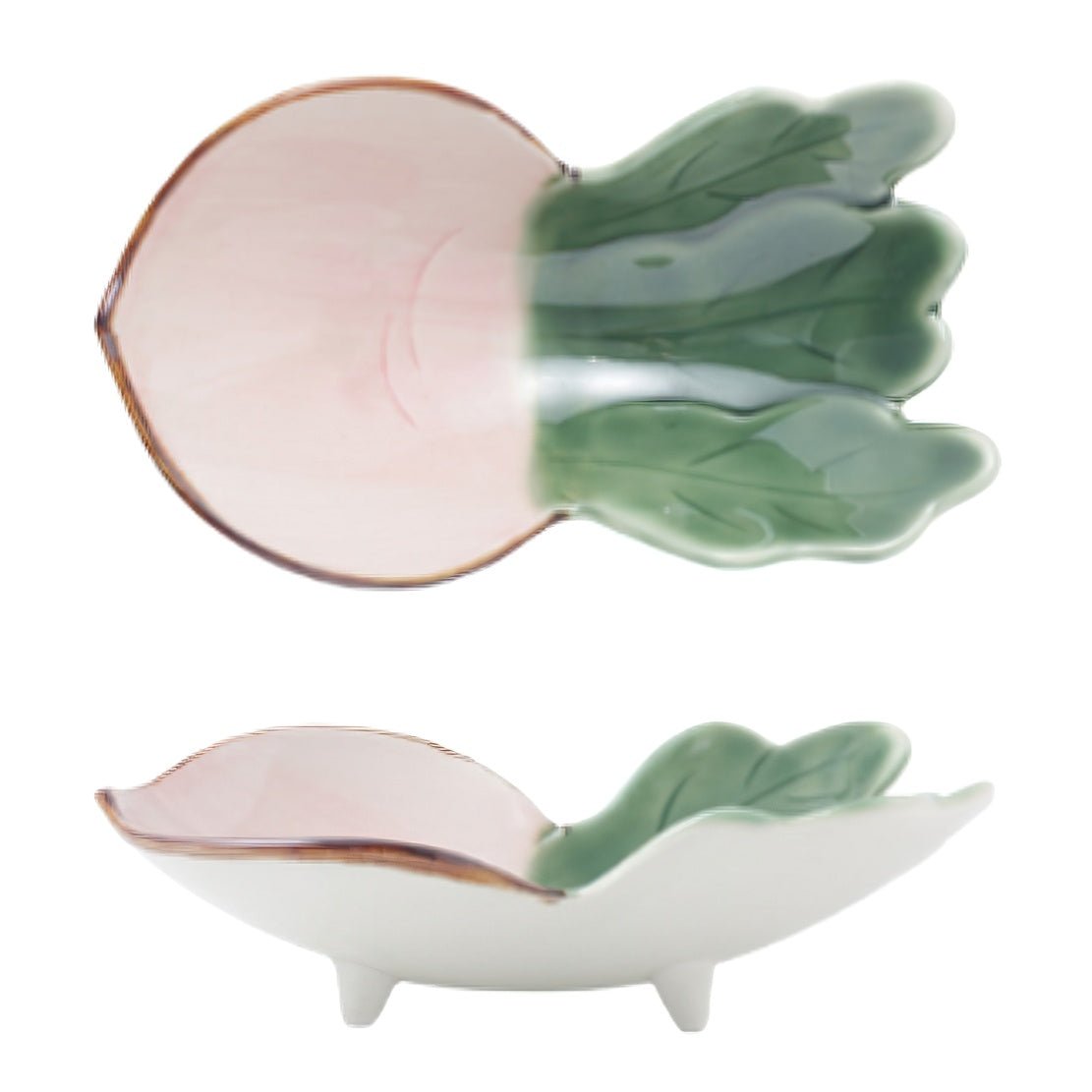 Ceramic, colourful vegetable dish bowl