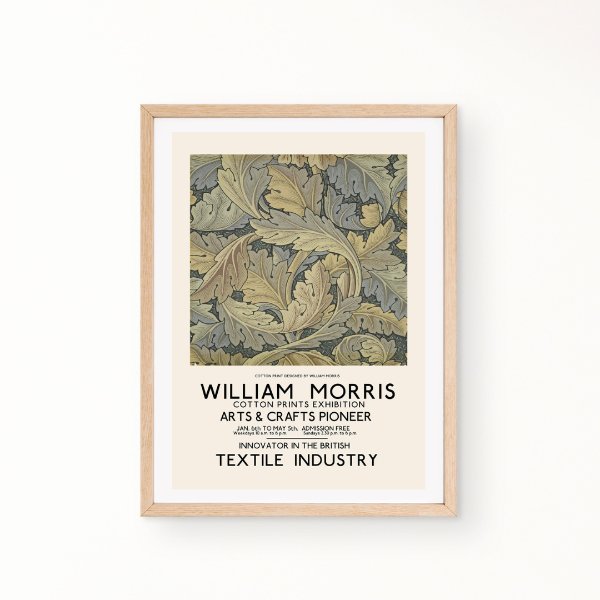 William Morris Green Leaf Art Print